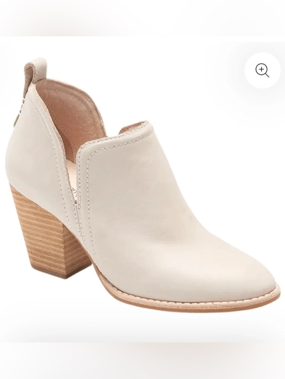 Jeffrey Campbell  Leather Cutout Ankle Booties Size 9.5